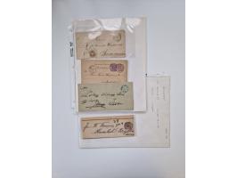Berlin: 1817/1904,Stempel-Sammlung ab Vorphila mit ca. 280 Briefen, Karten und Ganzsachen mit vielen verschiedenen Stempeln i