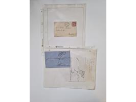 Berlin: 1817/1904,Stempel-Sammlung ab Vorphila mit ca. 280 Briefen, Karten und Ganzsachen mit vielen verschiedenen Stempeln i