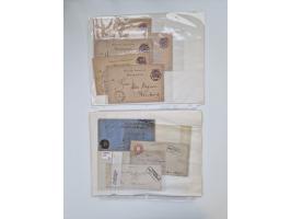 Berlin: 1817/1904,Stempel-Sammlung ab Vorphila mit ca. 280 Briefen, Karten und Ganzsachen mit vielen verschiedenen Stempeln i