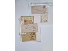 Berlin: 1817/1904,Stempel-Sammlung ab Vorphila mit ca. 280 Briefen, Karten und Ganzsachen mit vielen verschiedenen Stempeln i