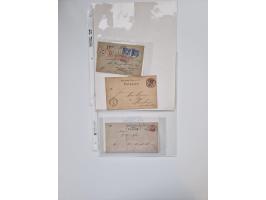 Berlin: 1817/1904,Stempel-Sammlung ab Vorphila mit ca. 280 Briefen, Karten und Ganzsachen mit vielen verschiedenen Stempeln i