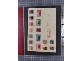 1928/48, über 40 Briefe, dabei u.a. Zeppelinpost mit Islandfahrt, Polarpost 1 M., Holztaube, Liechtenstein, etc., ferner Noth