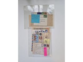 1949/90, umfangreicher Sammlungsbestand mit ca. 350 Briefen, Karten und Ganzsachen mit vielen besseren Frankaturen, sehr viel