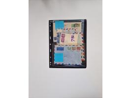 1949/90, umfangreicher Sammlungsbestand mit ca. 350 Briefen, Karten und Ganzsachen mit vielen besseren Frankaturen, sehr viel