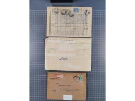 1945/48, umfangreicher Sammlungsbestand mit geschätzt fast 400 Briefen, Karten und Ganzsachen. Dabei sehr viel Auslandspost m