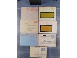 1945/48, umfangreicher Sammlungsbestand mit geschätzt fast 400 Briefen, Karten und Ganzsachen. Dabei sehr viel Auslandspost m