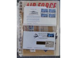 1946/90, interessante Sammlung “Luftpost” in Berlin mit frühen Erstflügen von und nach Berlin, Luftpost der Alliierten und we