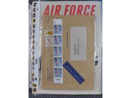 1946/90, interessante Sammlung “Luftpost” in Berlin mit frühen Erstflügen von und nach Berlin, Luftpost der Alliierten und we