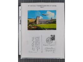 1946/90, interessante Sammlung “Luftpost” in Berlin mit frühen Erstflügen von und nach Berlin, Luftpost der Alliierten und we
