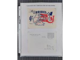 1946/90, interessante Sammlung “Luftpost” in Berlin mit frühen Erstflügen von und nach Berlin, Luftpost der Alliierten und we