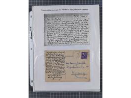 1946/90, interessante Sammlung “Luftpost” in Berlin mit frühen Erstflügen von und nach Berlin, Luftpost der Alliierten und we