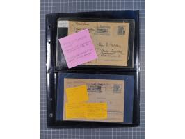 1946/90, interessante Sammlung “Luftpost” in Berlin mit frühen Erstflügen von und nach Berlin, Luftpost der Alliierten und we