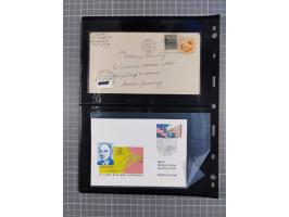 1946/90, interessante Sammlung “Luftpost” in Berlin mit frühen Erstflügen von und nach Berlin, Luftpost der Alliierten und we