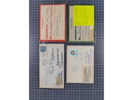 1930/60 (ca.), diverse Briefe und Karten aus bzw. nach Berlin, etwas Ausland, Zensuren usw., meist aus dem Bedarf. Dazu lose 