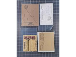 1930/60 (ca.), diverse Briefe und Karten aus bzw. nach Berlin, etwas Ausland, Zensuren usw., meist aus dem Bedarf. Dazu lose 