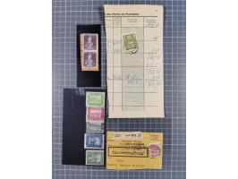 1930/60 (ca.), diverse Briefe und Karten aus bzw. nach Berlin, etwas Ausland, Zensuren usw., meist aus dem Bedarf. Dazu lose 