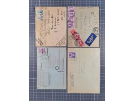 1930/60 (ca.), diverse Briefe und Karten aus bzw. nach Berlin, etwas Ausland, Zensuren usw., meist aus dem Bedarf. Dazu lose 