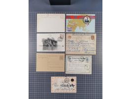 1870/1960 (ca.), over 150 covers and cards, strength in the 1910/40 period, some interesting frankings and usages throughout,