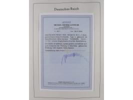 1872/1945, gestempelte Sammlung inkl. Dienstmarken ab Mi.-Nr. 1 mit schönem Brustschild-Teil, Mi.-Nr. 66 II (FA Jäschke-L. BP