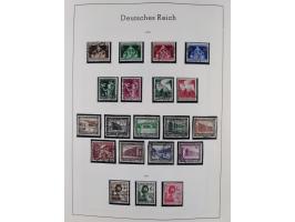 1872/1945, gestempelte Sammlung inkl. Dienstmarken ab Mi.-Nr. 1 mit schönem Brustschild-Teil, Mi.-Nr. 66 II (FA Jäschke-L. BP