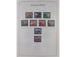 1872/1945, gestempelte Sammlung inkl. Dienstmarken ab Mi.-Nr. 1 mit schönem Brustschild-Teil, Mi.-Nr. 66 II (FA Jäschke-L. BP