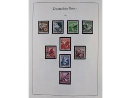 1872/1945, gestempelte Sammlung inkl. Dienstmarken ab Mi.-Nr. 1 mit schönem Brustschild-Teil, Mi.-Nr. 66 II (FA Jäschke-L. BP