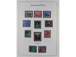 1872/1945, gestempelte Sammlung inkl. Dienstmarken ab Mi.-Nr. 1 mit schönem Brustschild-Teil, Mi.-Nr. 66 II (FA Jäschke-L. BP