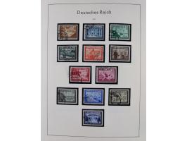 1872/1945, gestempelte Sammlung inkl. Dienstmarken ab Mi.-Nr. 1 mit schönem Brustschild-Teil, Mi.-Nr. 66 II (FA Jäschke-L. BP