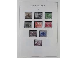 1872/1945, gestempelte Sammlung inkl. Dienstmarken ab Mi.-Nr. 1 mit schönem Brustschild-Teil, Mi.-Nr. 66 II (FA Jäschke-L. BP