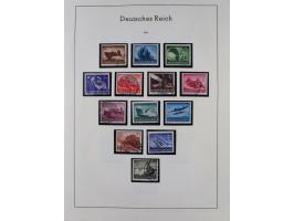 1872/1945, gestempelte Sammlung inkl. Dienstmarken ab Mi.-Nr. 1 mit schönem Brustschild-Teil, Mi.-Nr. 66 II (FA Jäschke-L. BP