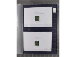 1843/1940 (ca.) kleine Partie im Steckbuch, dabei Brasilien Mi. 1 und Paar Mi. 6, Sperati-Fälschung Zürich 2, Penny Black, Al