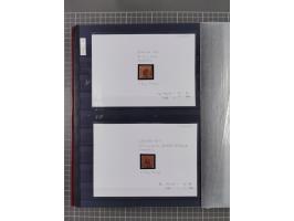 1843/1940 (ca.) kleine Partie im Steckbuch, dabei Brasilien Mi. 1 und Paar Mi. 6, Sperati-Fälschung Zürich 2, Penny Black, Al