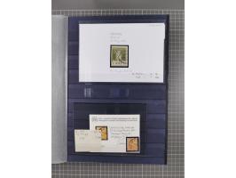 1843/1940 (ca.) kleine Partie im Steckbuch, dabei Brasilien Mi. 1 und Paar Mi. 6, Sperati-Fälschung Zürich 2, Penny Black, Al