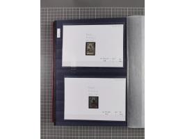 1843/1940 (ca.) kleine Partie im Steckbuch, dabei Brasilien Mi. 1 und Paar Mi. 6, Sperati-Fälschung Zürich 2, Penny Black, Al