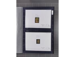 1843/1940 (ca.) kleine Partie im Steckbuch, dabei Brasilien Mi. 1 und Paar Mi. 6, Sperati-Fälschung Zürich 2, Penny Black, Al