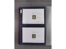 1843/1940 (ca.) kleine Partie im Steckbuch, dabei Brasilien Mi. 1 und Paar Mi. 6, Sperati-Fälschung Zürich 2, Penny Black, Al