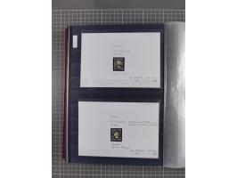 1843/1940 (ca.) kleine Partie im Steckbuch, dabei Brasilien Mi. 1 und Paar Mi. 6, Sperati-Fälschung Zürich 2, Penny Black, Al