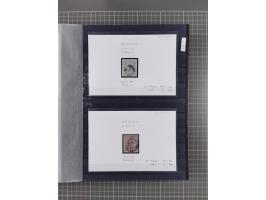 1843/1940 (ca.) kleine Partie im Steckbuch, dabei Brasilien Mi. 1 und Paar Mi. 6, Sperati-Fälschung Zürich 2, Penny Black, Al