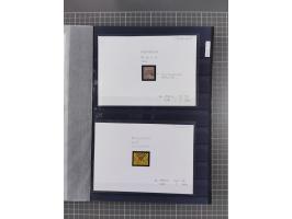 1843/1940 (ca.) kleine Partie im Steckbuch, dabei Brasilien Mi. 1 und Paar Mi. 6, Sperati-Fälschung Zürich 2, Penny Black, Al