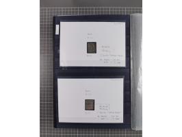 1843/1940 (ca.) kleine Partie im Steckbuch, dabei Brasilien Mi. 1 und Paar Mi. 6, Sperati-Fälschung Zürich 2, Penny Black, Al