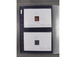 1843/1940 (ca.) kleine Partie im Steckbuch, dabei Brasilien Mi. 1 und Paar Mi. 6, Sperati-Fälschung Zürich 2, Penny Black, Al