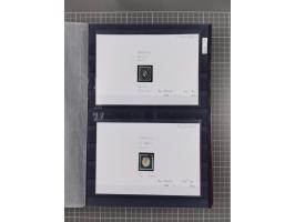 1843/1940 (ca.) kleine Partie im Steckbuch, dabei Brasilien Mi. 1 und Paar Mi. 6, Sperati-Fälschung Zürich 2, Penny Black, Al