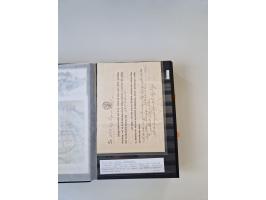 SIGMARINGEN: 1823/2000 (ca.), Heimatssammlung &nbsp;in 14 Steckbüchern, mit einigen hundert Briefen, Karten und Ganzsachen (v