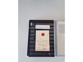 SIGMARINGEN: 1823/2000 (ca.), Heimatssammlung &nbsp;in 14 Steckbüchern, mit einigen hundert Briefen, Karten und Ganzsachen (v