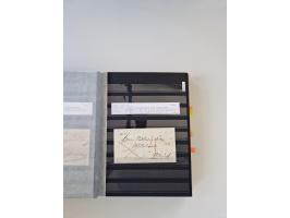 SIGMARINGEN: 1823/2000 (ca.), Heimatssammlung &nbsp;in 14 Steckbüchern, mit einigen hundert Briefen, Karten und Ganzsachen (v