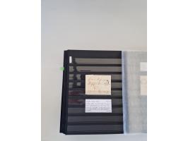 SIGMARINGEN: 1823/2000 (ca.), Heimatssammlung &nbsp;in 14 Steckbüchern, mit einigen hundert Briefen, Karten und Ganzsachen (v