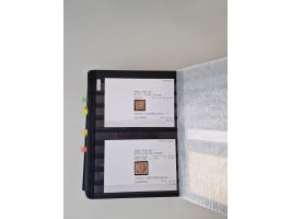 SIGMARINGEN: 1823/2000 (ca.), Heimatssammlung &nbsp;in 14 Steckbüchern, mit einigen hundert Briefen, Karten und Ganzsachen (v