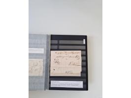 SIGMARINGEN: 1823/2000 (ca.), Heimatssammlung &nbsp;in 14 Steckbüchern, mit einigen hundert Briefen, Karten und Ganzsachen (v