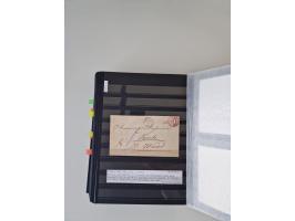 SIGMARINGEN: 1823/2000 (ca.), Heimatssammlung &nbsp;in 14 Steckbüchern, mit einigen hundert Briefen, Karten und Ganzsachen (v