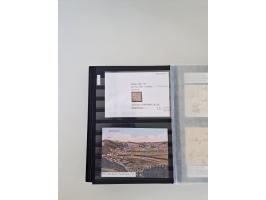 SIGMARINGEN: 1823/2000 (ca.), Heimatssammlung &nbsp;in 14 Steckbüchern, mit einigen hundert Briefen, Karten und Ganzsachen (v